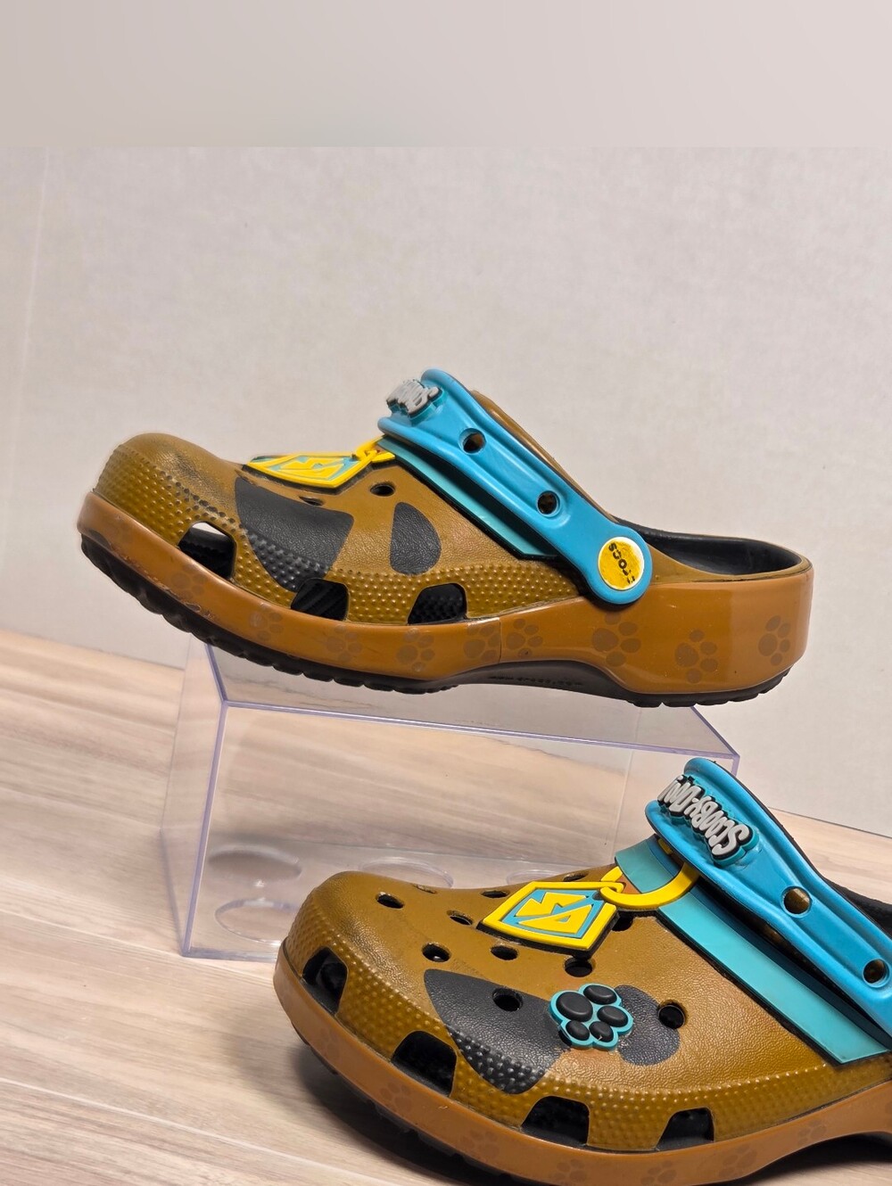 Crocs Scooby Doo Clogs Kids Size 3 Juniors Cartoon Character Shoes
